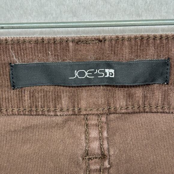 JOE"S Jeans Womens 26 Skinny Visionaire Corduroy Pants Stretch Cotton Brown - Picture 10 of 16